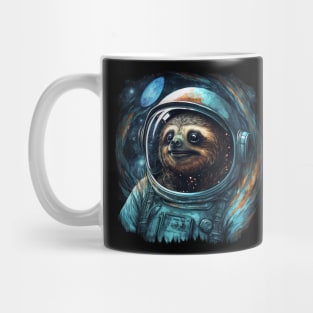 Sloth In The Space Mug